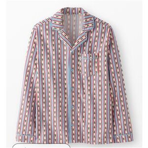 Hanna Anderson Adult Pajama Flannel Collared Shirt Size XL NWOT